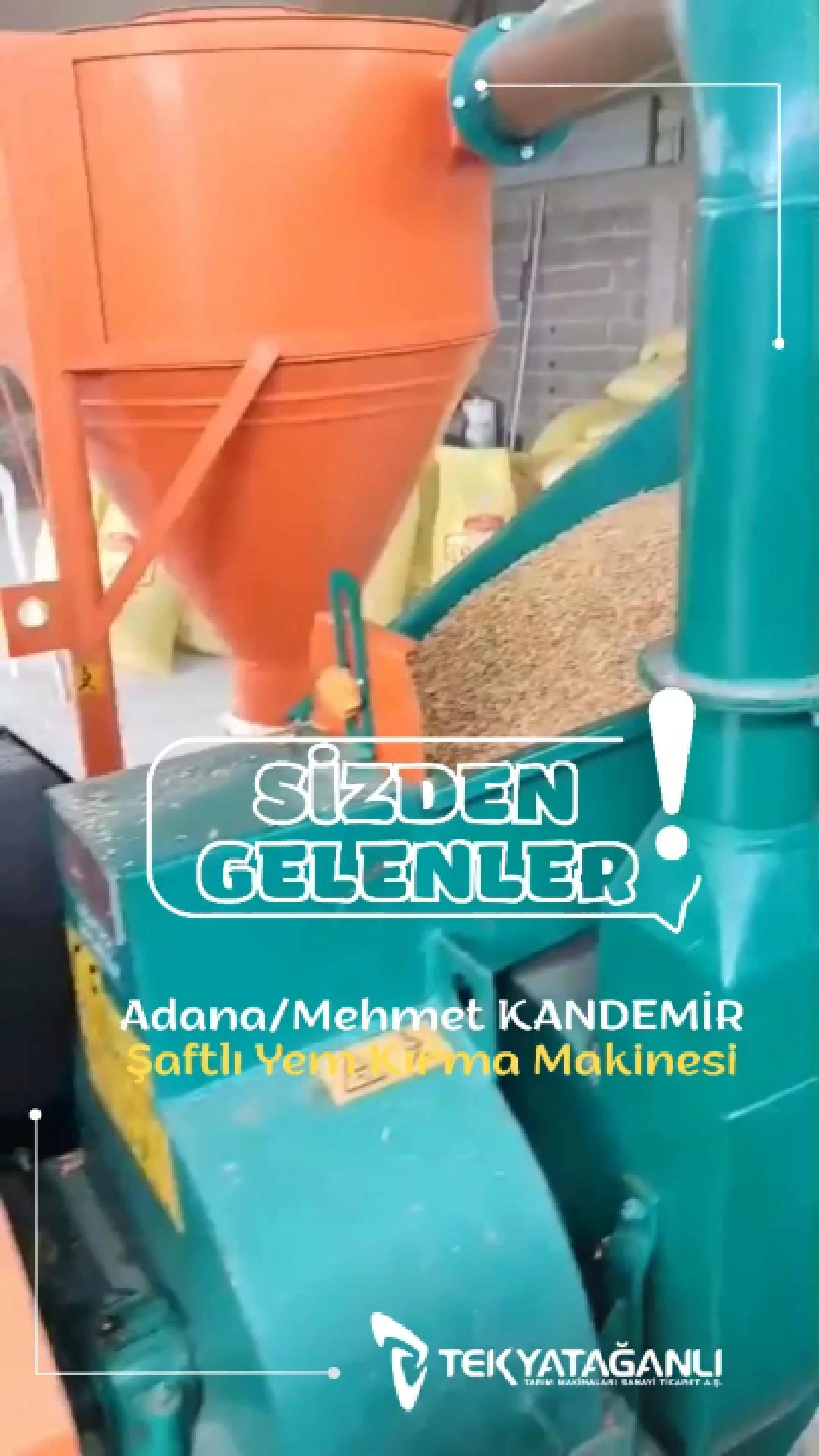 Adana- Şaftlı Yem Kırma  Makinesi
