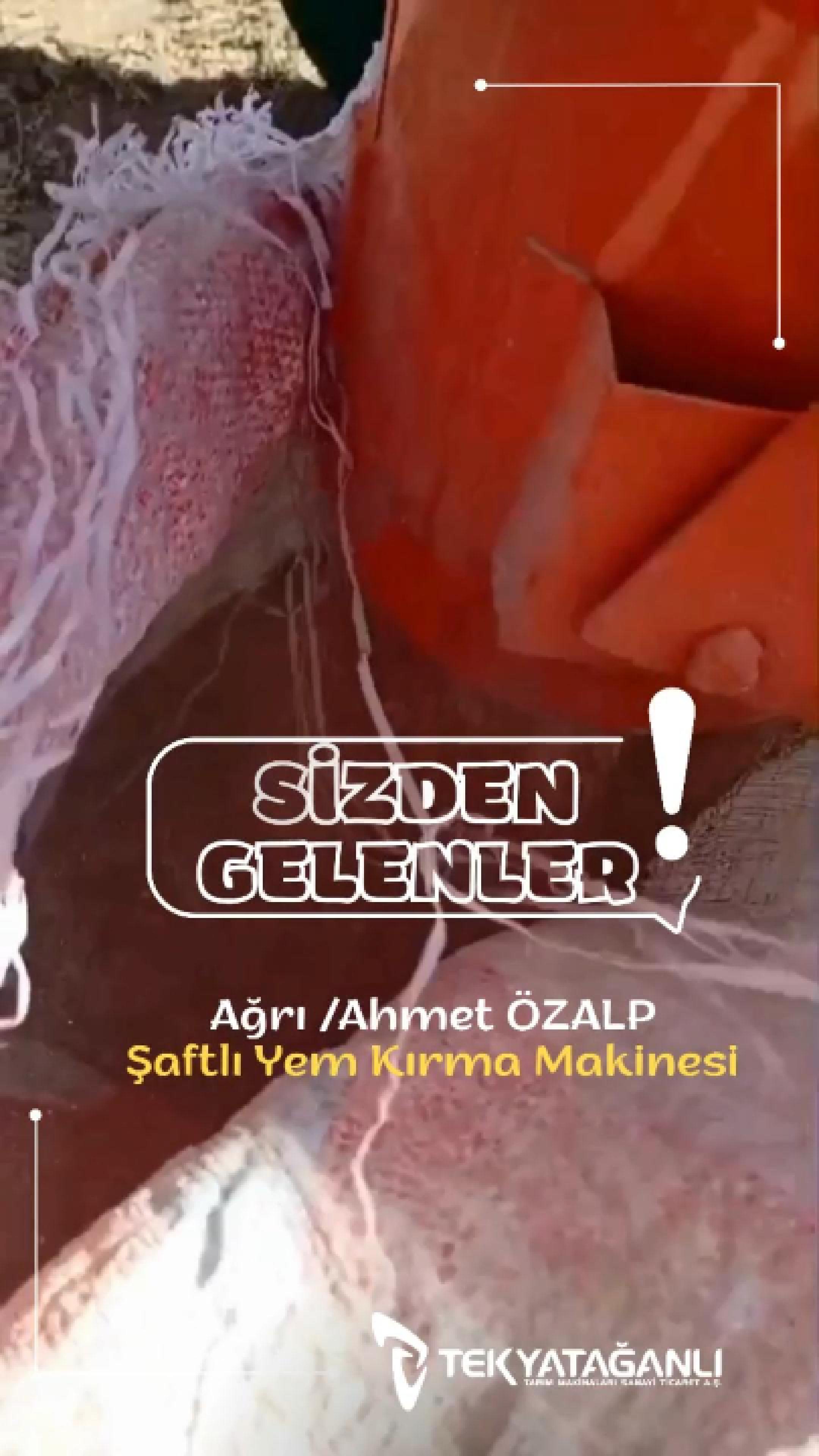 Ağrı- Şaftlı Yem Kırma  Makinesi