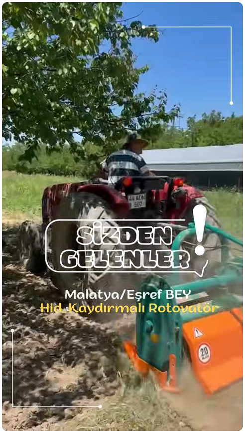 Malatya- Hidrolik Kaydırmalı Rotovat&ouml;r